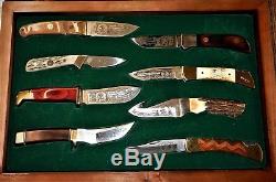 hunting knife heritage case north club american collection set