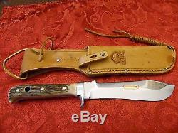 Vintage Stag Puma Skinning Hunting 