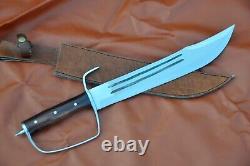 15 inches Long Blade Large Bowie-D Guard Handle-For Hunting, camping, Combat use