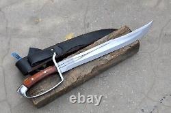 16 inches Long Blade Large Bowie-D Guard Handle-For Hunting, camping, Combat use