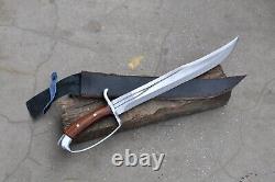 16 inches Long Blade Large Bowie-D Guard Handle-For Hunting, camping, Combat use