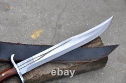 16 inches Long Blade Large Bowie-D Guard Handle-For Hunting, camping, Combat use