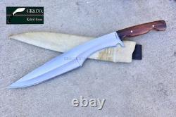 17.5 Inch GK&CO Blade Jungle CleaverMachete Gurkha Kukri knife Hand MadeinNepal