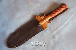 1880 Hunting Knife With Original 1880 Unaltered Scabbard