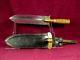 1880's Indian Wars U. S. HUNTING KNIFE 3rd Type & SCABBARD