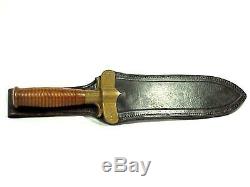 1880's U. S. Army HUNTING KNIFE and 1st Type SCABBARD