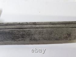 1880s To 1930s Middle Eastern Knife 14 OAL Clip Point, 2 Fullers, Horn Handle