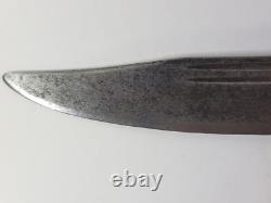 1880s To 1930s Middle Eastern Knife 14 OAL Clip Point, 2 Fullers, Horn Handle