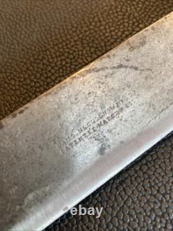 19.25 Lamson & Goodnow Civil War Era 1860 Military Indian Trade Hunting Knife