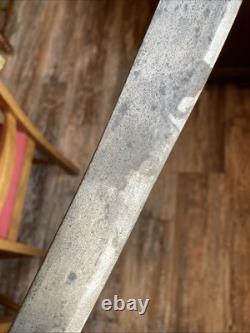 19.25 Lamson & Goodnow Civil War Era 1860 Military Indian Trade Hunting Knife