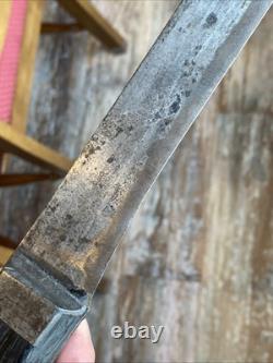19.25 Lamson & Goodnow Civil War Era 1860 Military Indian Trade Hunting Knife