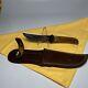 1930's REMINGTON UMC RH4 USA Hunting Knife With Leather Sheath