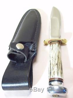 1930'sMARBLE'SGLADSTONE, MICH. IDEALANTIQUE STAG HUNTING KNIFERAZOR SHARP