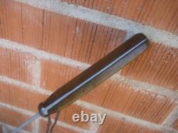 1930s Vintage 5 Blade HENCKELS Carbon Butcher Hunting Knife & Sheath USA