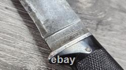 1932-1940 CASE TESTED XX MODEL 209-5 EXPERT FIXED BLADE HUNTING KNIFE With SHEATH
