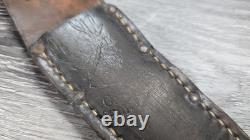 1932-1940 CASE TESTED XX MODEL 209-5 EXPERT FIXED BLADE HUNTING KNIFE With SHEATH