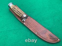 1940-1964 CASE XX PERFECT STAG FULL 6 BLADE Vintage Hunting BIG Knife