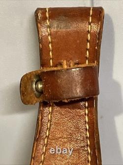 1940-1965 Case Stag Scales 9 Inch Fixed Blade Knife withOriginal Sheath