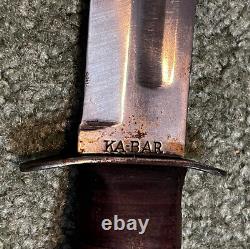 1940's KA-BAR USMC FIGHTING 12 KNIFE No SHEATH WWII EXCELLENT VINTAGE WWII WW2