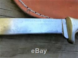 1950'sPUMA WERKBESTELL NR. 3589SOLINGEN CUTLERYB. SVOBODAHANDARBEIT KNIFE