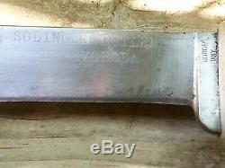 1950'sPUMA WERKBESTELL NR. 3589SOLINGEN CUTLERYB. SVOBODAHANDARBEIT KNIFE