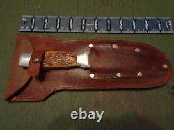 1950s Hatchet Knife Set withLeather Sheath