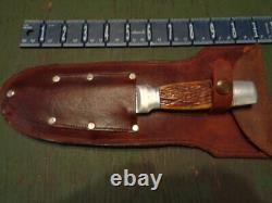 1950s Hatchet Knife Set withLeather Sheath