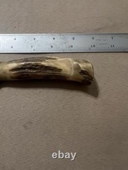 1956 Harry Morseth Brusletto Stag Model Number 1 Knife -No Sheath