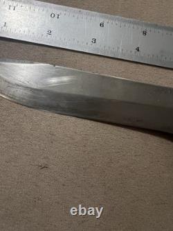 1956 Harry Morseth Brusletto Stag Model Number 1 Knife -No Sheath