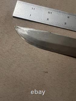 1956 Harry Morseth Brusletto Stag Model Number 1 Knife -No Sheath