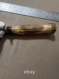 1956 Harry Morseth Brusletto Stag Model Number 1 Knife -No Sheath