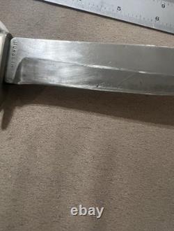 1956 Harry Morseth Brusletto Stag Model Number 1 Knife -No Sheath
