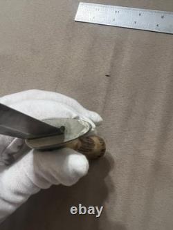 1956 Harry Morseth Brusletto Stag Model Number 1 Knife -No Sheath