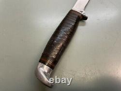 1965-1969 CASE XX #366 FIXED BLADE KNIFE WithSHEATH