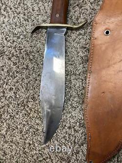 1968-72 WESTERN U. S. A. W49BOWIE FIGHTING KNIFE withORIG. SHEATH