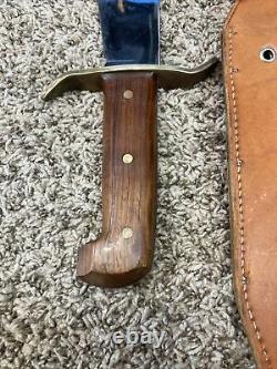 1968-72 WESTERN U. S. A. W49BOWIE FIGHTING KNIFE withORIG. SHEATH