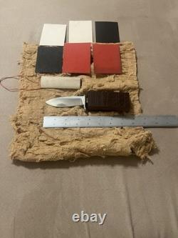 1970's Morseth Knife Kit NOS Complete With All Original Parts + Spacer Material