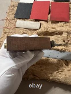 1970's Morseth Knife Kit NOS Complete With All Original Parts + Spacer Material