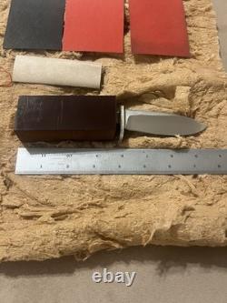 1970's Morseth Knife Kit NOS Complete With All Original Parts + Spacer Material