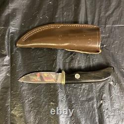 1970s Smith & Wesson 108 Survival Series 6070 Skinner Hunting Knife & Sheath