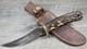 1971-1973 SCHRADE WALDEN USA 172UH BEAR SKINNER FIXED BLADE KNIFE WithSHEATH