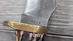 1971-1973 SCHRADE WALDEN USA 172UH BEAR SKINNER FIXED BLADE KNIFE WithSHEATH 1971-1973 SCHRADE WALDEN USA 172UH BEAR SKINNER FIXED BLADE KNIFE WithSHEATH