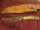 1977 R. H. RUANA Marked M Custom Hunting Knife & Sheath