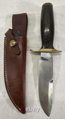 1978 Smith And Wesson Bowie Survival Knife WithSerial # And Original Sheath