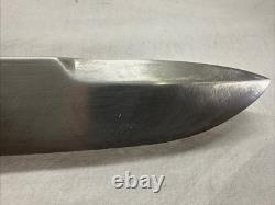 1978 Smith And Wesson Bowie Survival Knife WithSerial # And Original Sheath