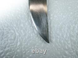 1992 Buck 121 Fisherman Fixed Blade Knife USA with Leather Sheath