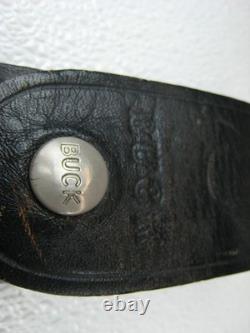 1992 Buck 121 Fisherman Fixed Blade Knife USA with Leather Sheath 1992 Buck 121 Fisherman Fixed Blade Knife USA with Leather Sheath