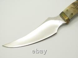 1995 Chuck Bowen The Knifeman Alaska Custom Ram Horn Fixed Blade Hunting Knife