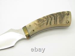 1995 Chuck Bowen The Knifeman Alaska Custom Ram Horn Fixed Blade Hunting Knife