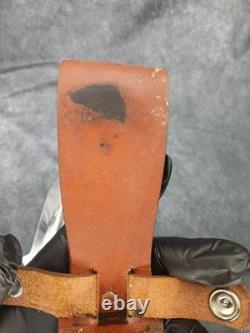 2003 CASE XX 647-5 SS Slab Side Hunter Fixed Blade Knife Needs Some TLC